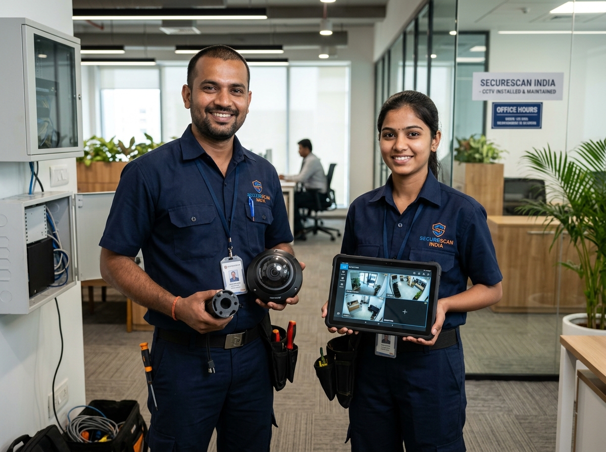 Pronita Sequrity Enterprises CCTV installation technicians in Patna