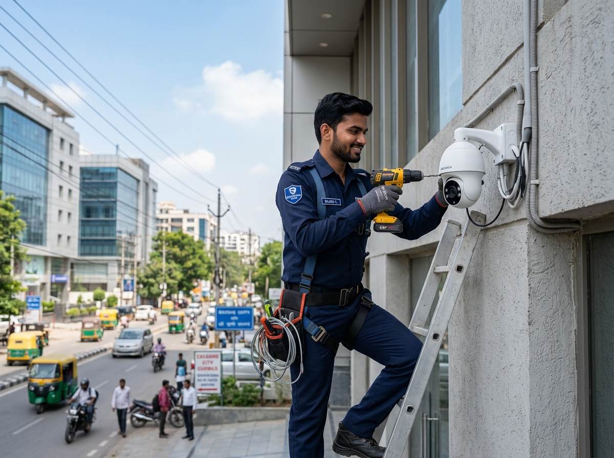 CCTV Camera Installation Patna - Pronita Sequrity Enterprises